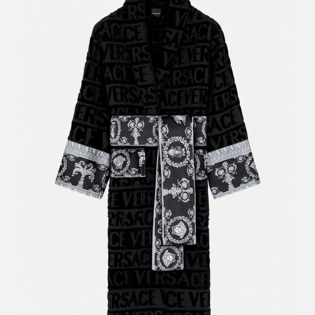 Versace bathrobe