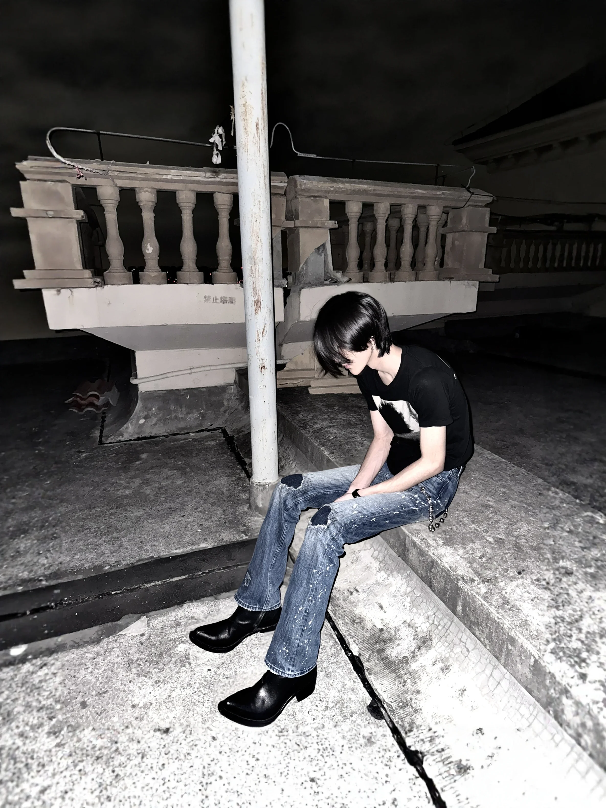 Number Nine 01AW Jeans