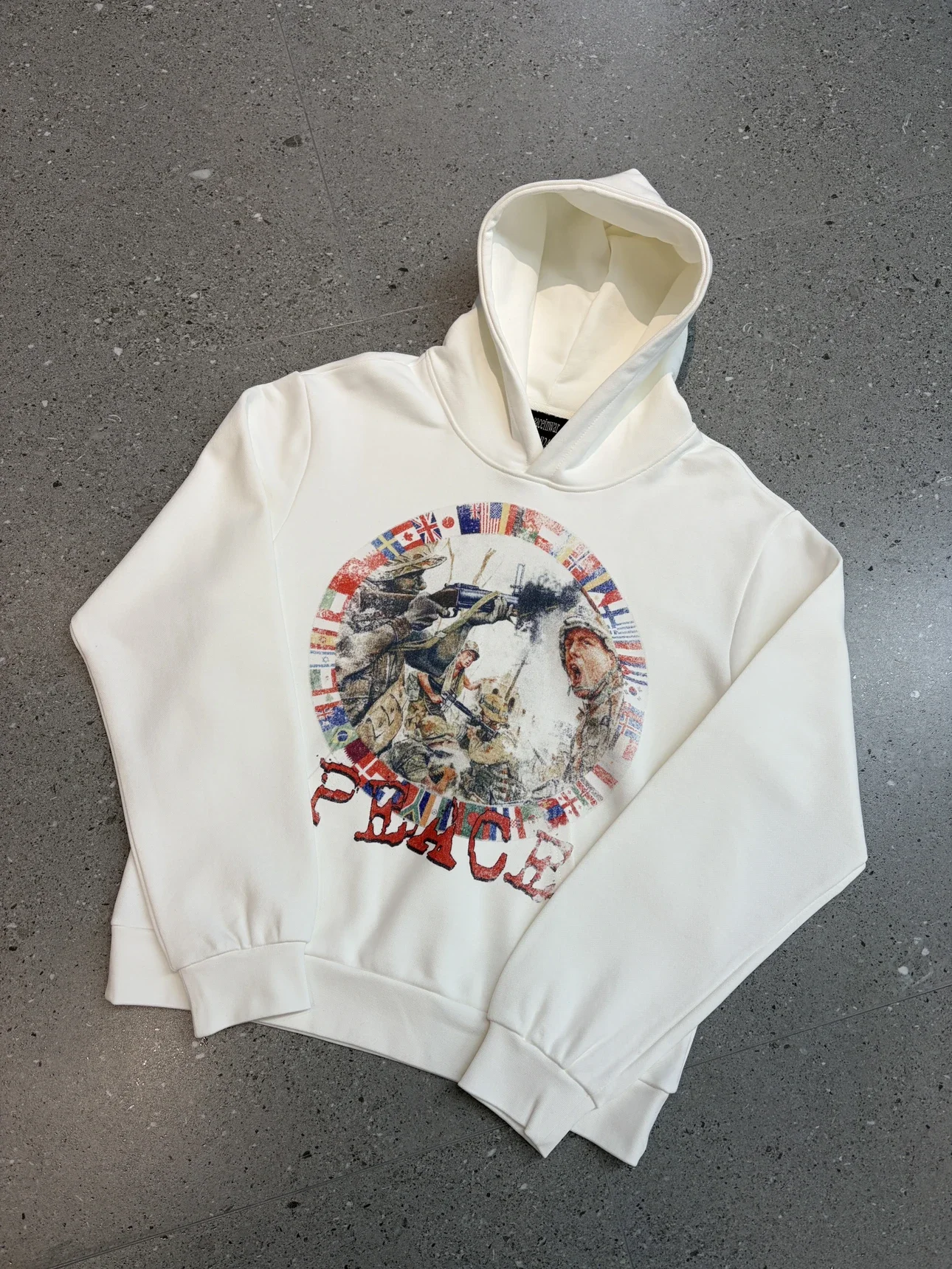 Peaceinwar World Peace Hoodie (Cotton)