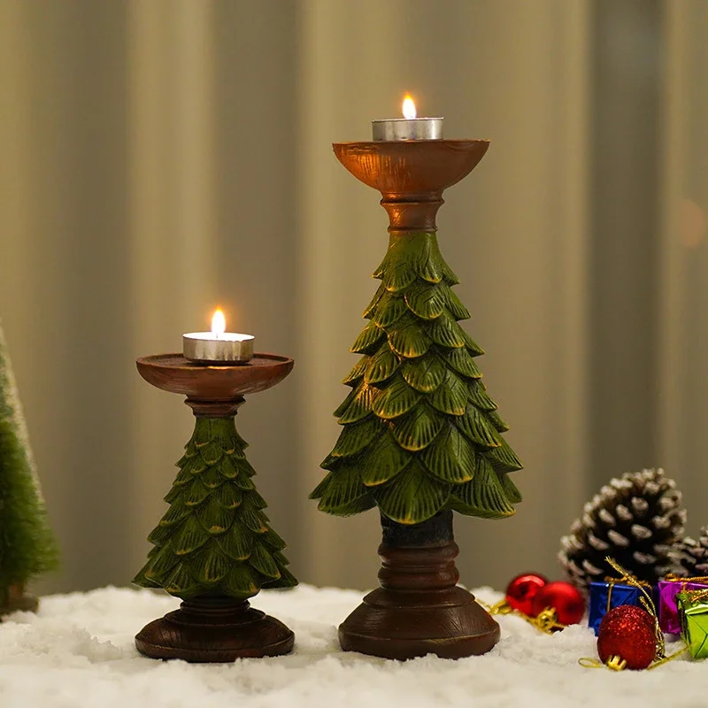 Christmas-Themed Candlesticks