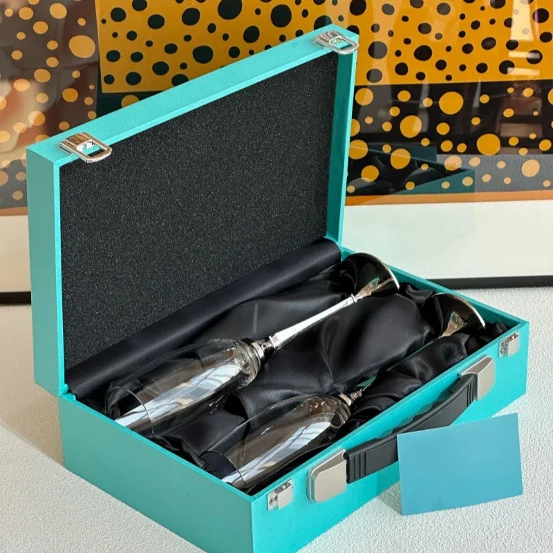 Swarovski Champagne Glass Set
