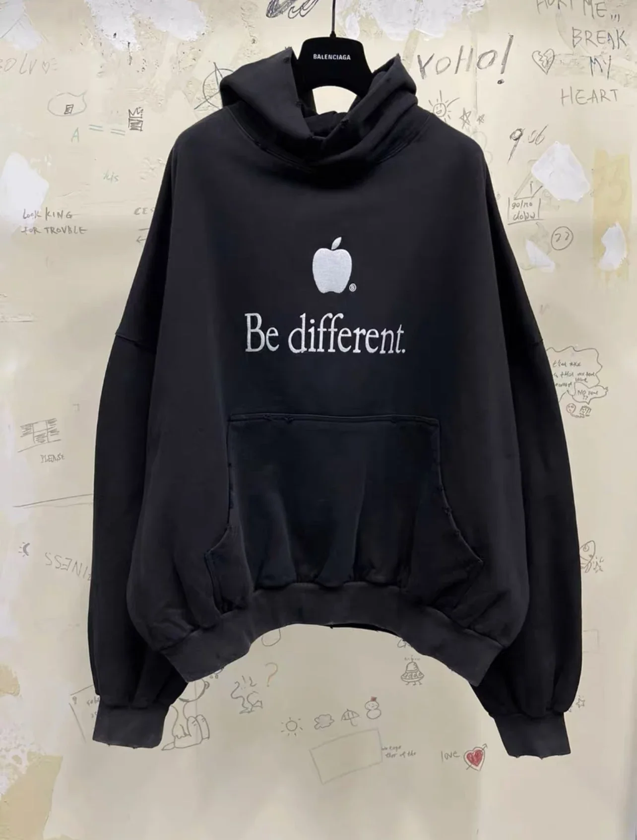 Balenciaga Be different Hoodie