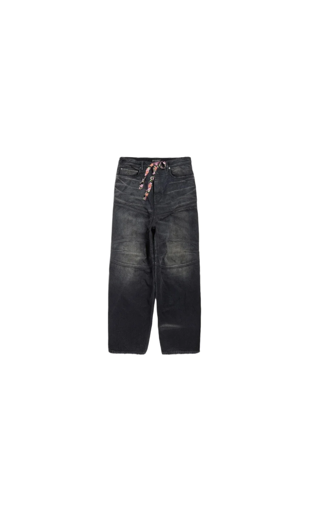 Balenciaga 25Ss Baggy Jeans (Black)